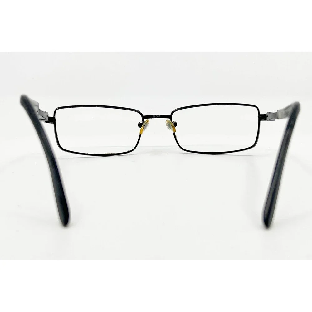 Legacy Eyeglasses Mens Black MM 1011 BK Rectangular Full Rim 55-18-145